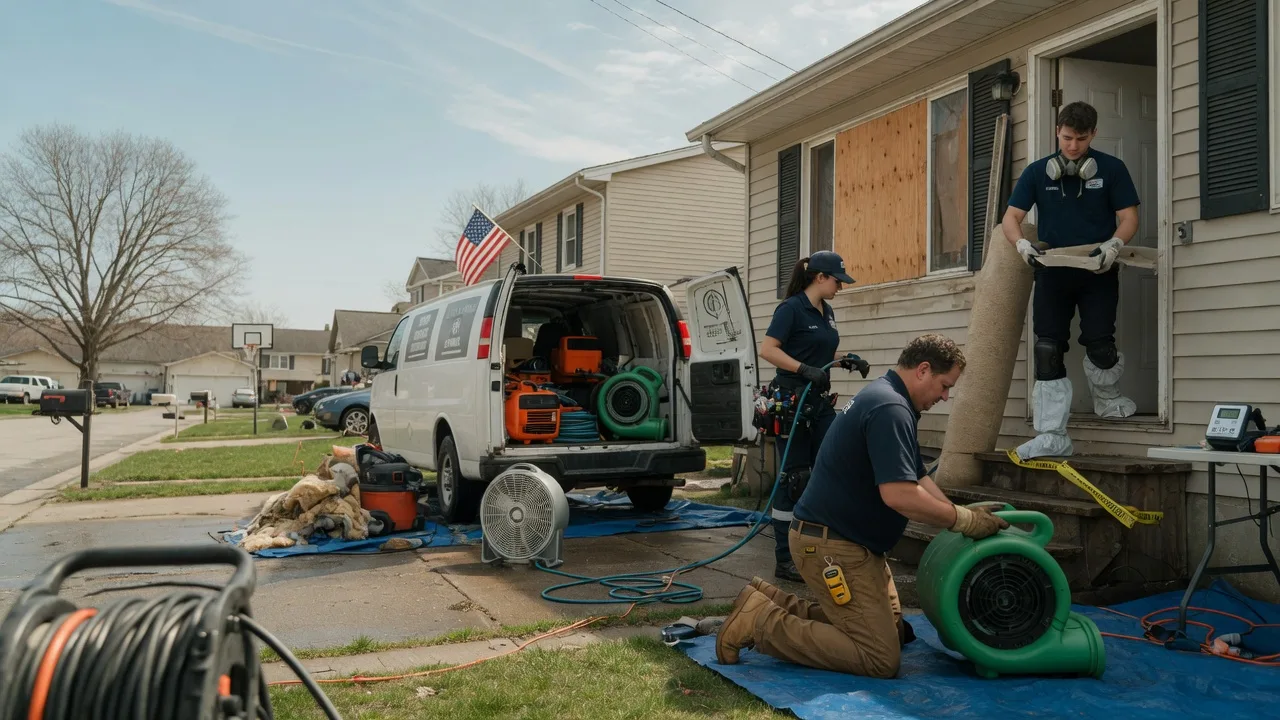 Water Damage Restoration in Hallstead, PA near me